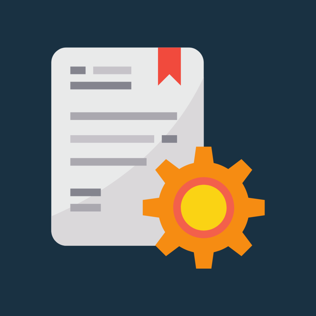 document and gear